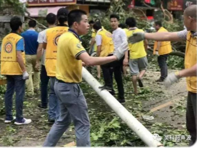 “天鴿”風災無情，靈科小伙伴有愛