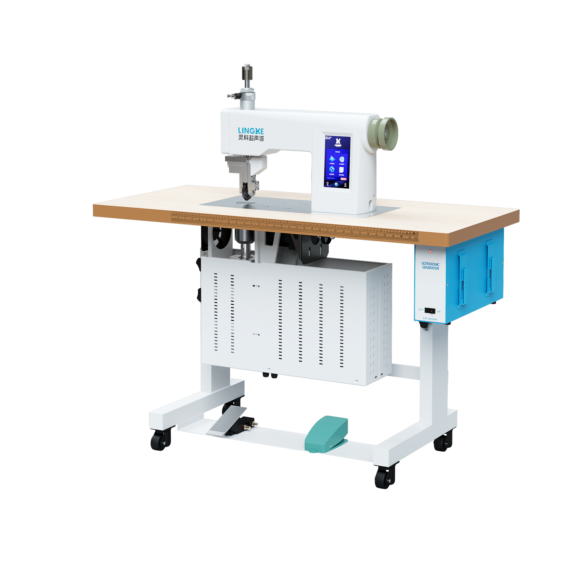 靈科超聲波貫流風葉焊接機